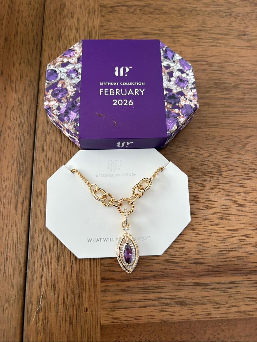 Bomb Party February Birthday Collection Necklace